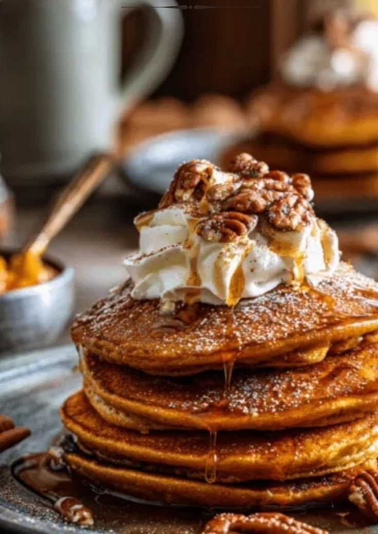 Pumpkin Spice Pancakes