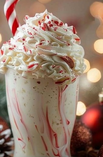 Festive Peppermint Christmas Float