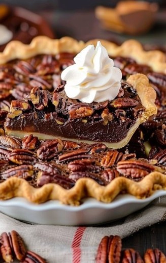 Chocolate Pecan Pie