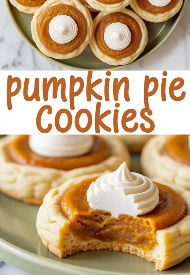 Pumpkin Pie Cookies