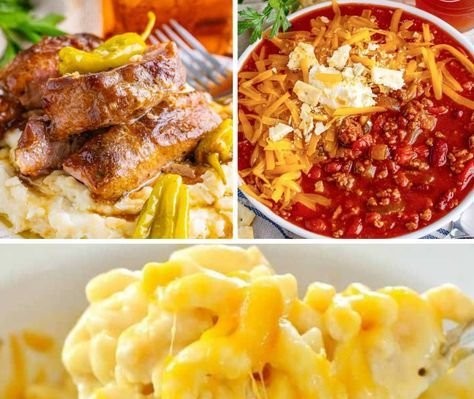 From hearty slow cooker soups to comforting pot roast dinners, there are plenty… | Easy dinner recipes crockpot, Best crockpot recipes, Crockpot recipes slow cooker