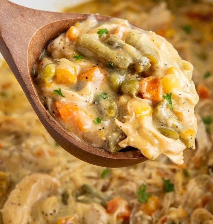 Crockpot Chicken Pot Pie