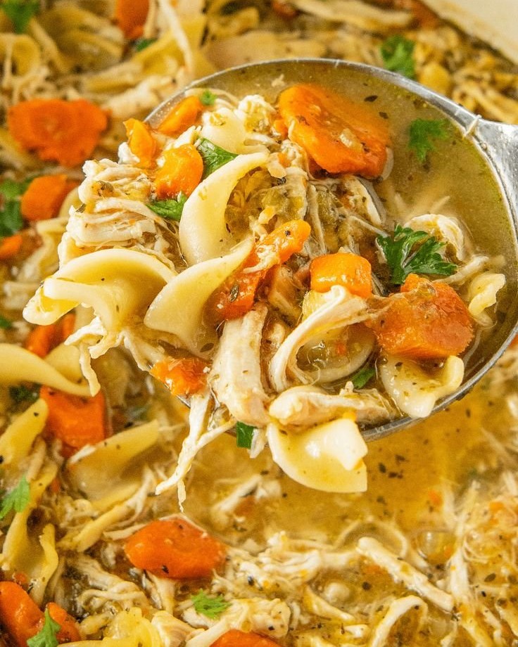 Homestyle Chicken Noodle Soup | A Classic Recipe Packed With Flavor!