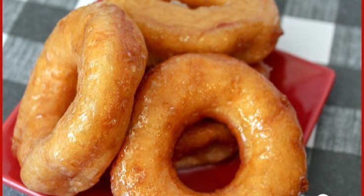Canned Biscuit Glazed Donuts