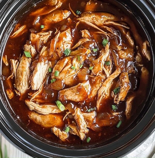 The Best Crock Pot Bourbon Chicken
