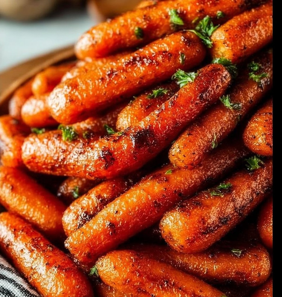 Brown Sugar Roasted Carrots