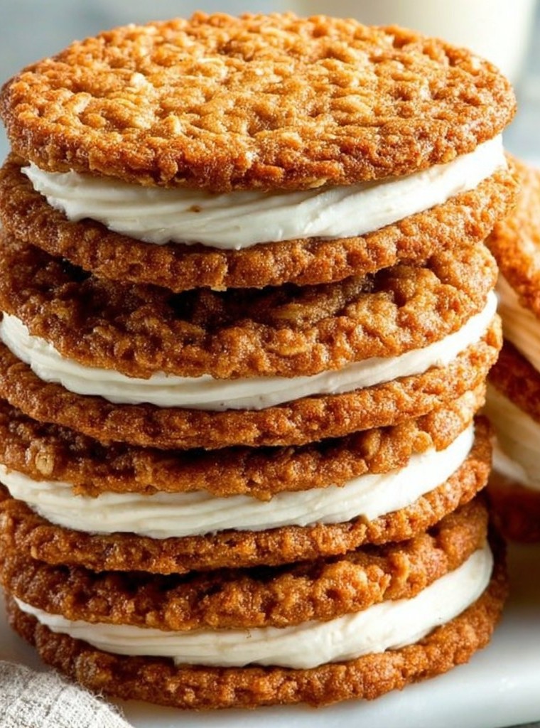 Homemade Oatmeal Cream Pies