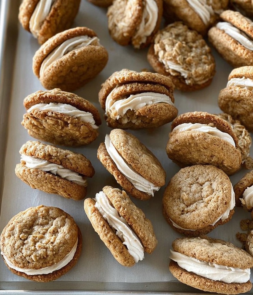 Tiny Oatmeal Cream Pies