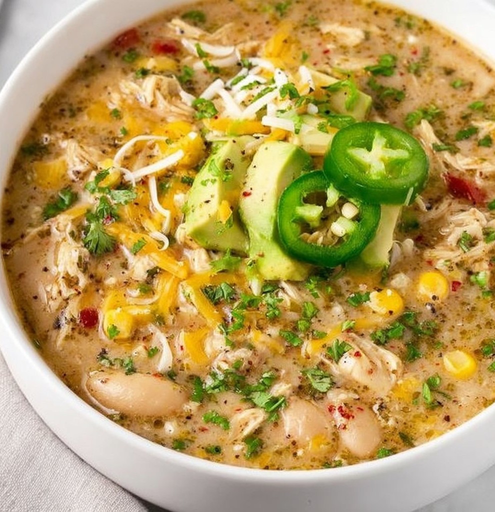 Gluten-Free White Bean Turkey Chili