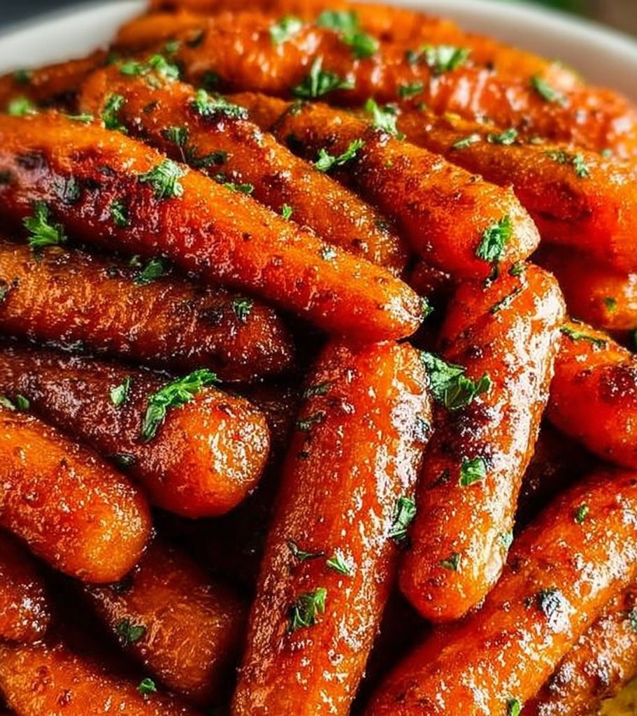 Brown Sugar Roasted Carrots