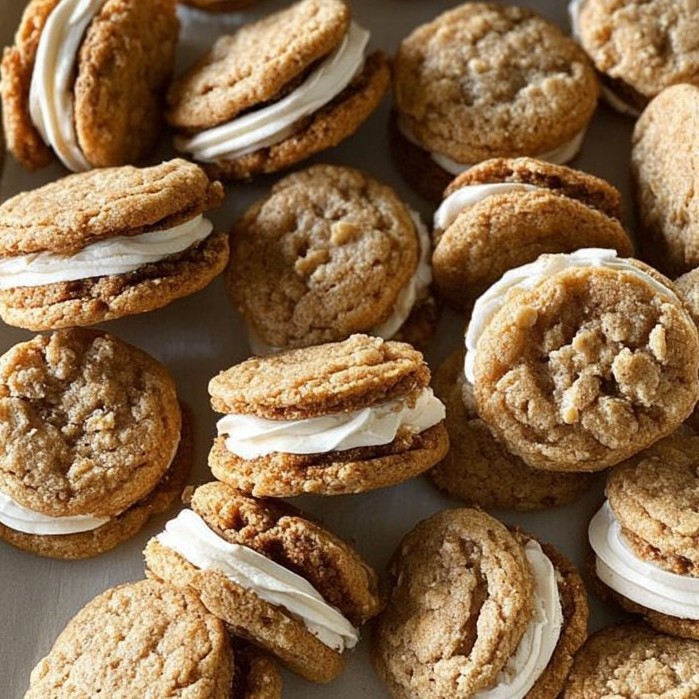 Tiny Oatmeal Cream Pies