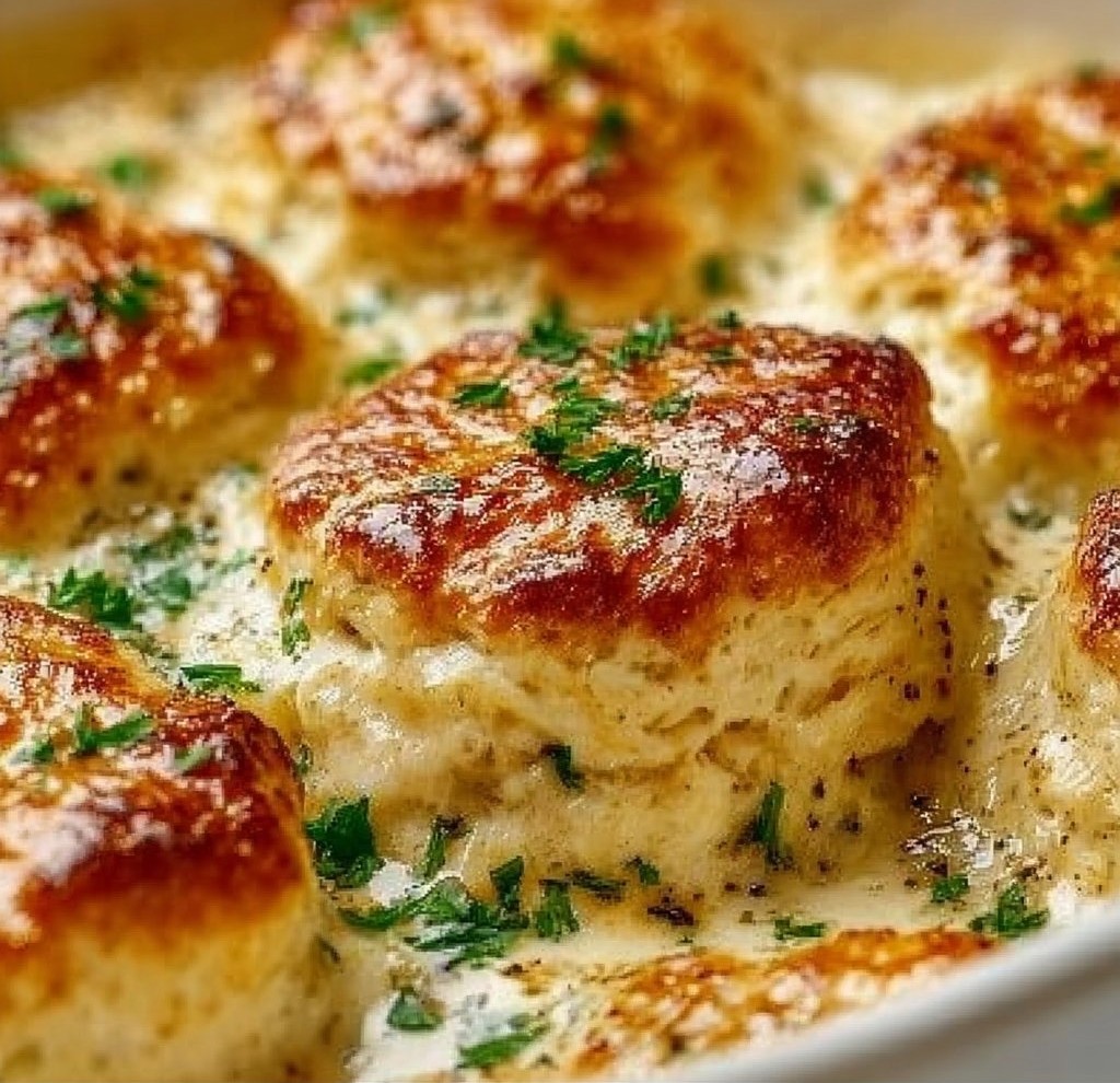 Red Lobster Biscuit Chicken Pot Pie