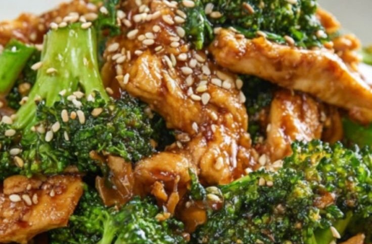 Sautéed Chicken with Broccoli