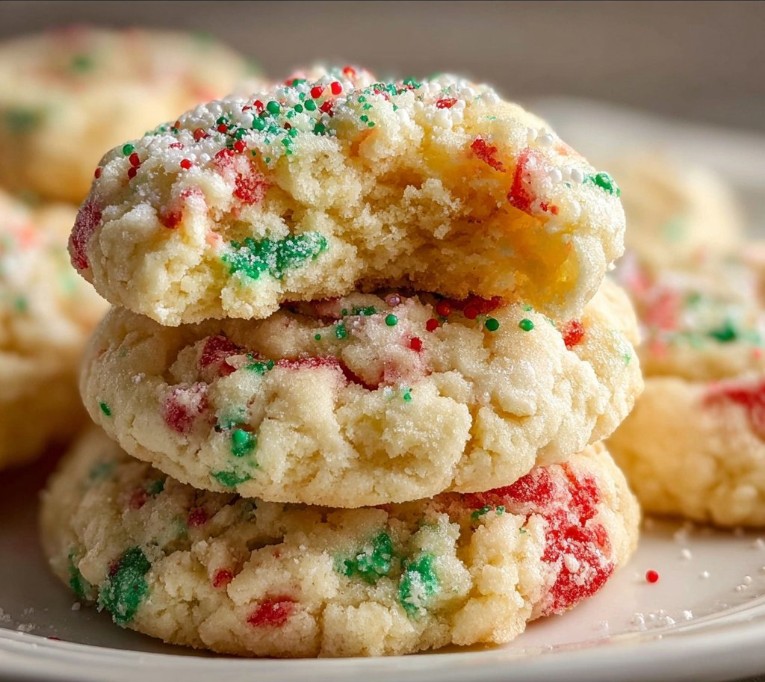 Christmas Gooey Butter Cookies