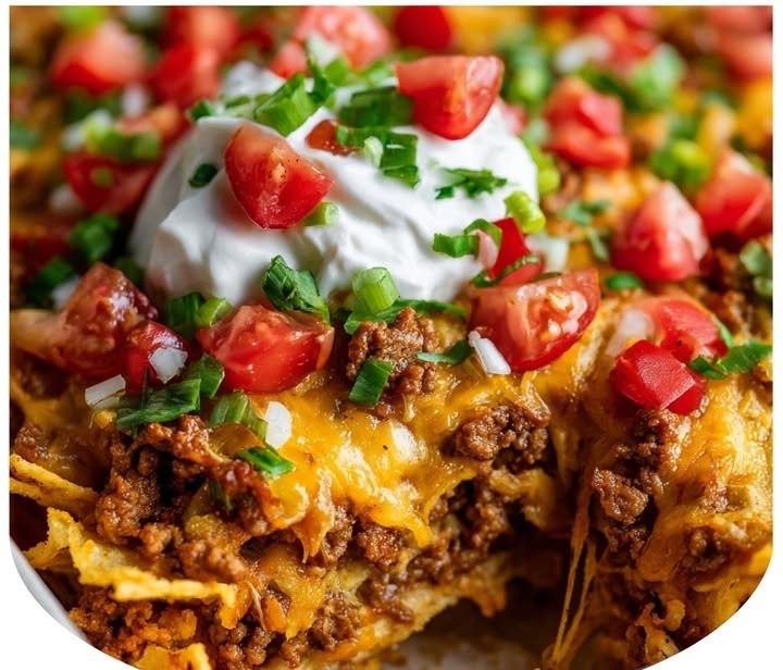 Walking Taco Casserole