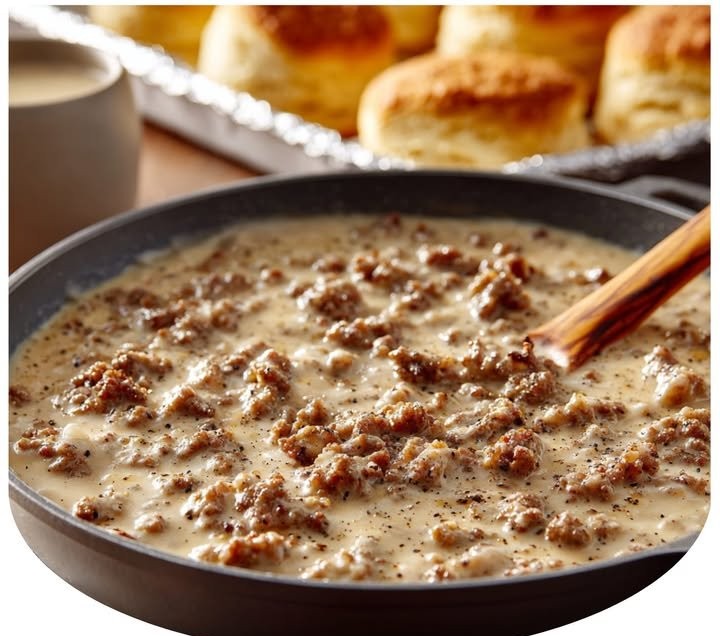 Pioneer Woman–Style Sausage Gravy