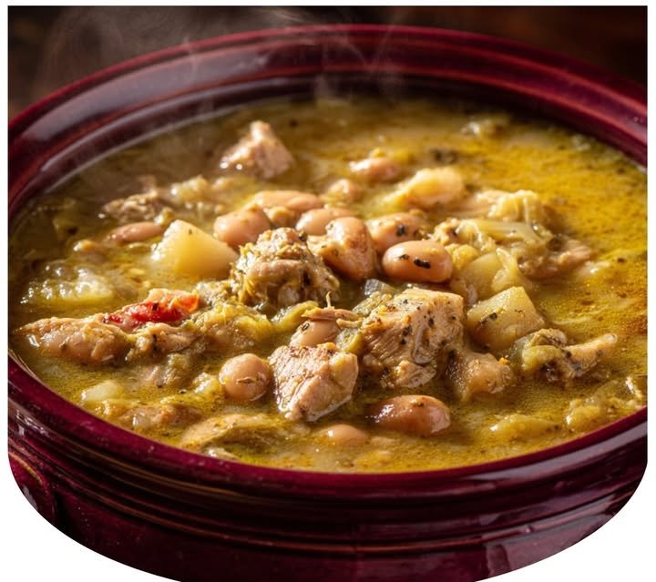 Colorado Hatch Green Chili with Pinto Beans