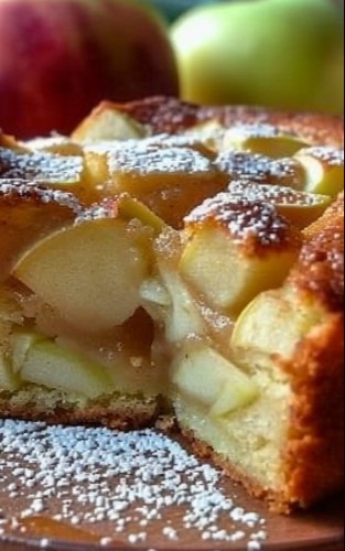 Moelleux aux pommes de grand-mère