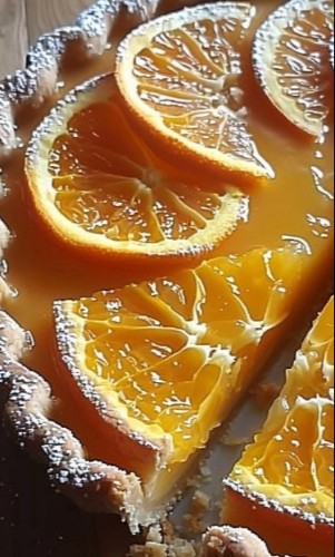 Tarte à l’Orange Facile: Un Dessert Agrumé Irrésistible