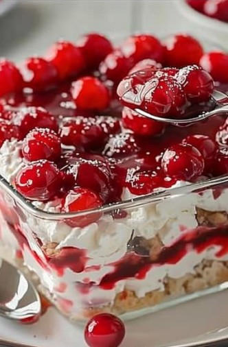 Trifle aux cerises