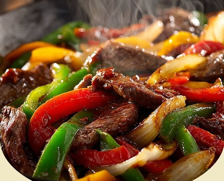 Chinese Pepper Steak with Onions