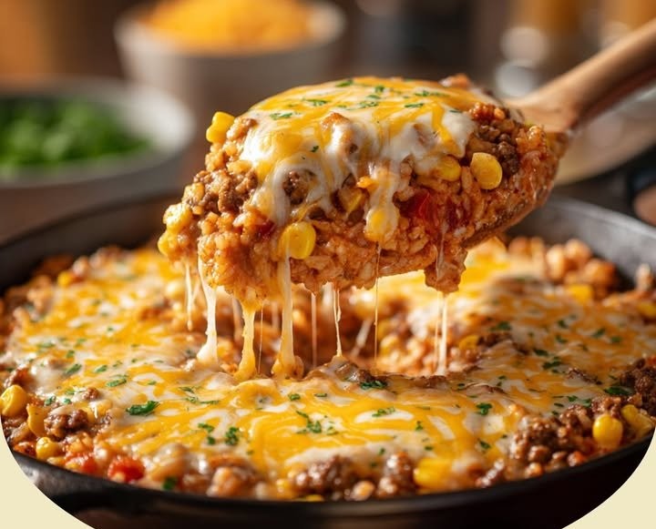 One-Pot Mexican Rice Casserole