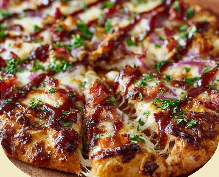 Barbecue Bacon Pizza (Smoky)