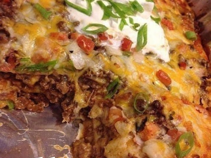 Walking Taco Casserole