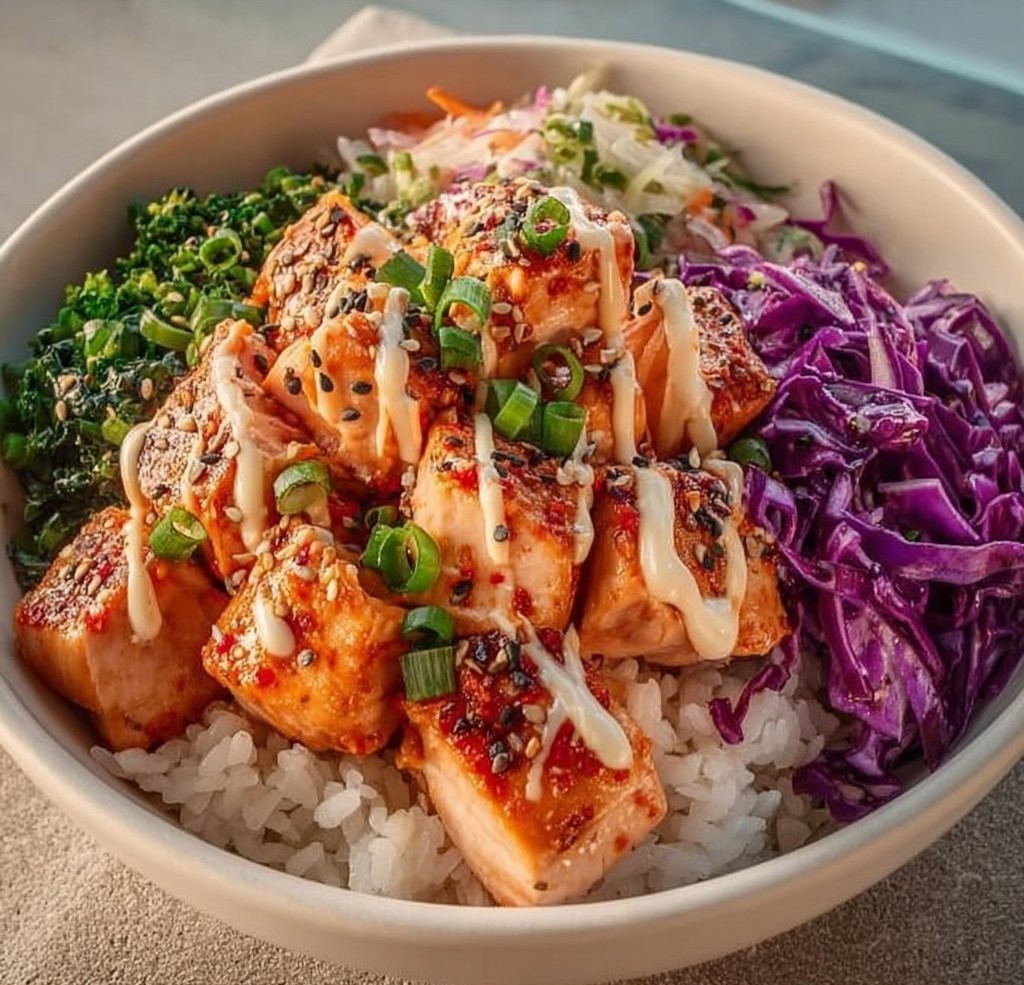 Spicy Salmon Bowl