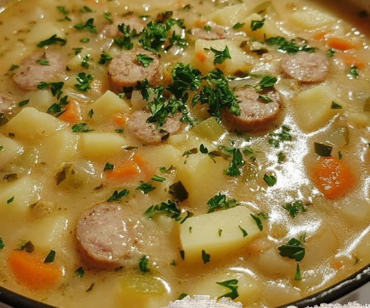 Deutsche Kartoffelsuppe