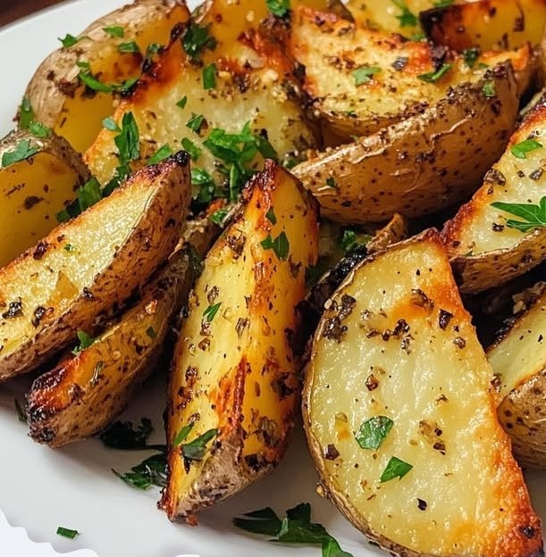 Herb Roasted Potato Wedges