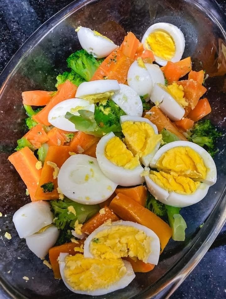 Mixed Veggie & Egg Healthy Bowl