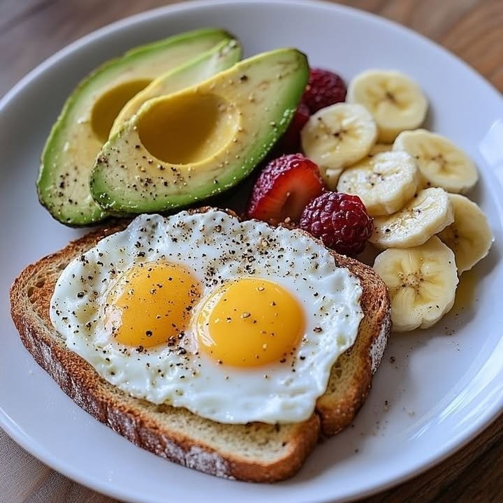 Rustic Rye Avo Toast with Soft-Boiled Eggs
