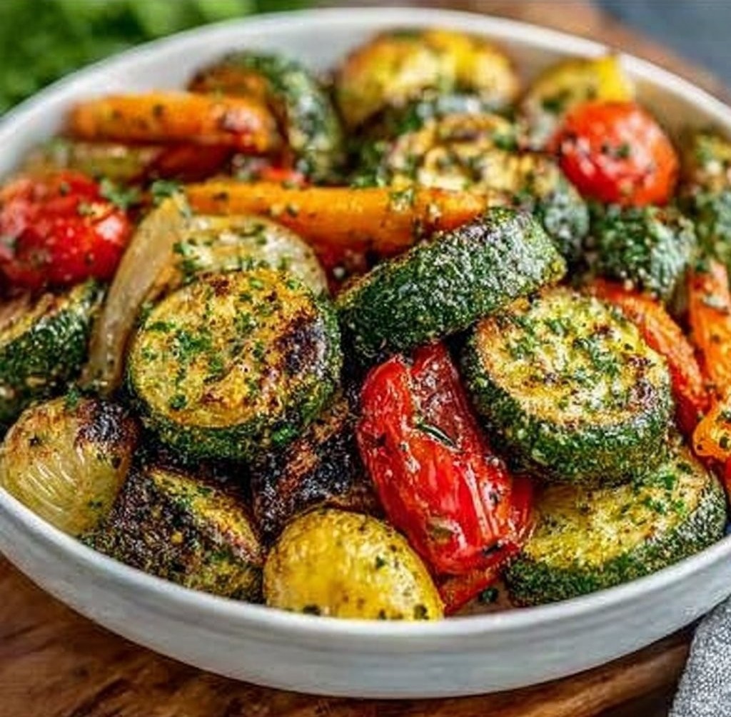 Garlic Roasted Vegetables