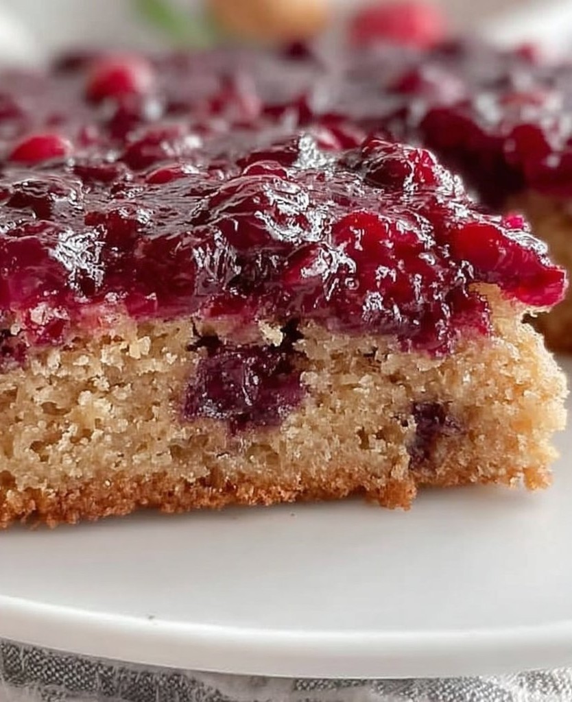 Perfect Keto Cranberry Christmas Cake