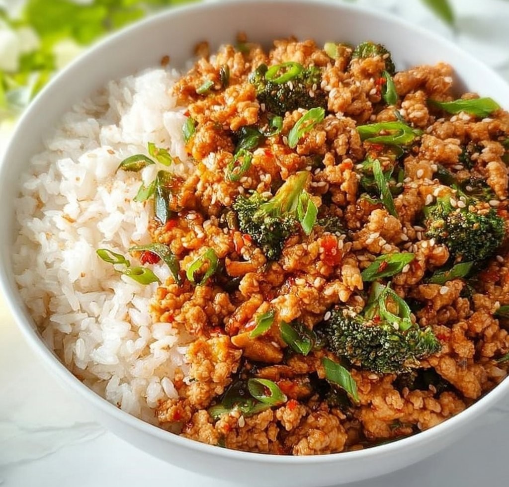 Firecracker Ground Chicken
