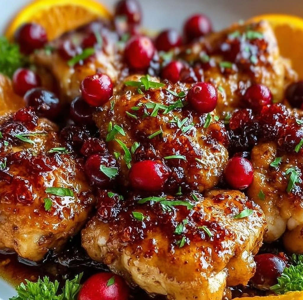 Cranberry Orange Chicken