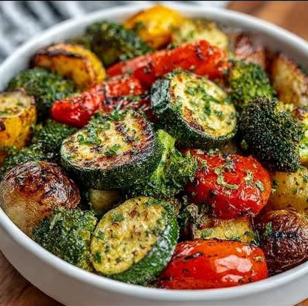 Garlic Roasted Vegetables