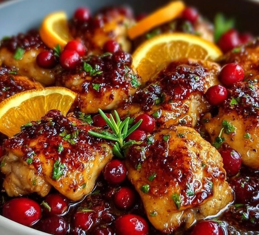 Cranberry Orange Chicken