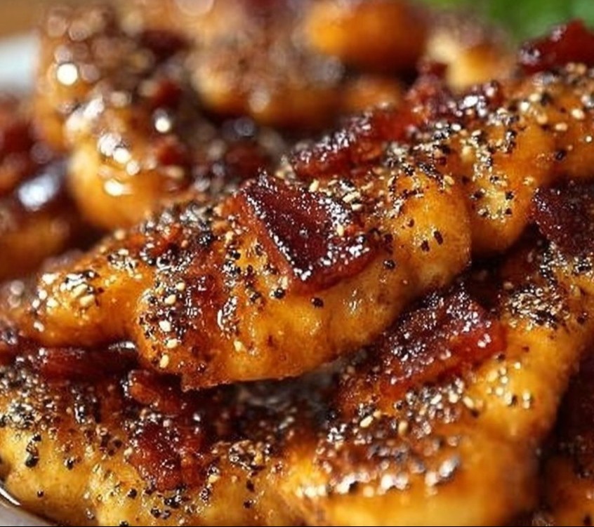 Bacon Brown Sugar Chicken Tenders