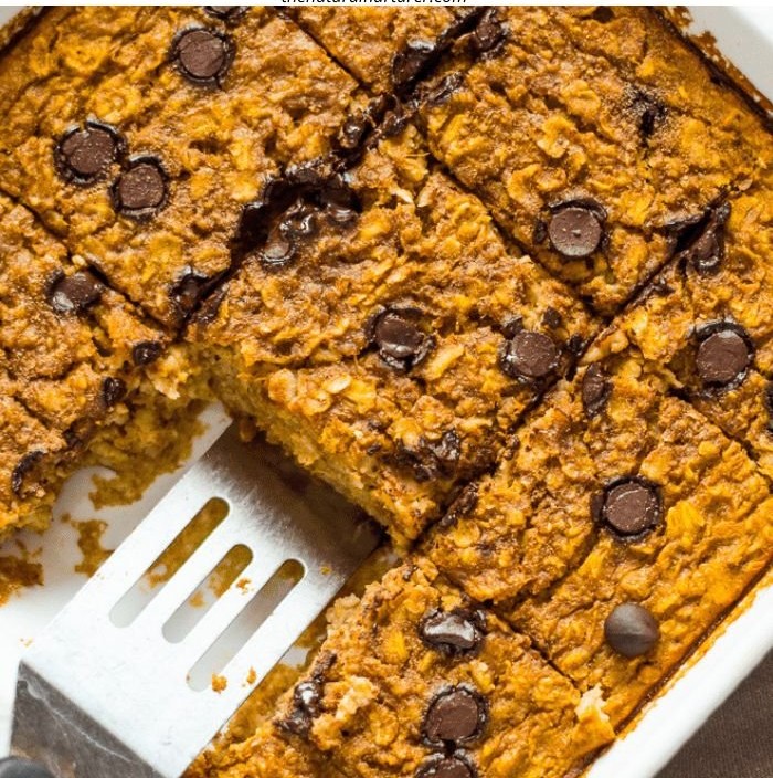 Pumpkin Baked Oatmeal