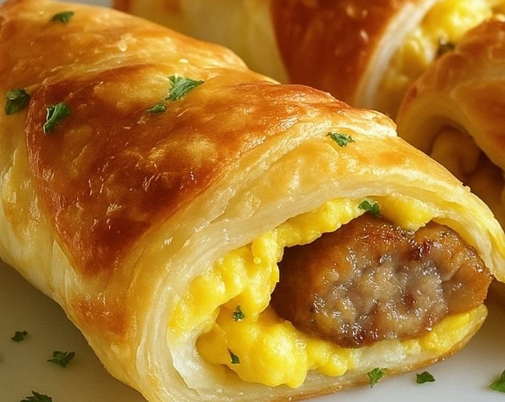Sausage Egg Breakfast Roll-Ups – Quick & Easy Morning Treat! - mommyplates