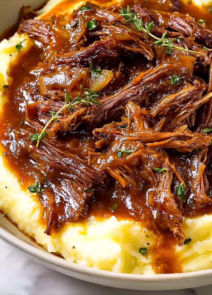 Juicy French Onion Pot Roast