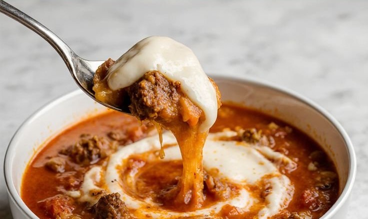 Easy Lasagna Soup