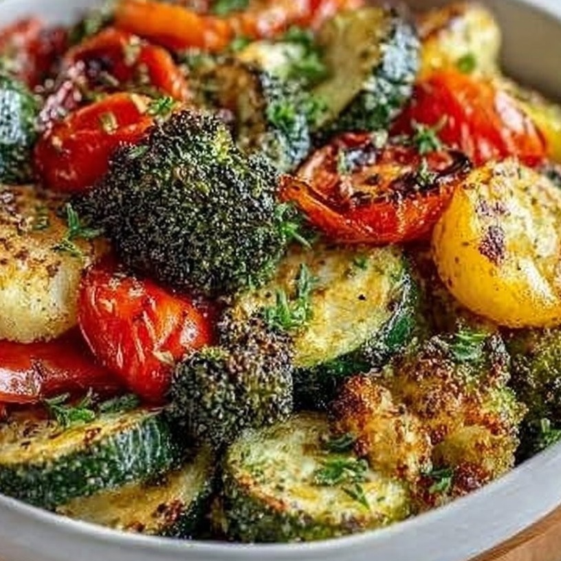 Garlic Roasted Vegetables