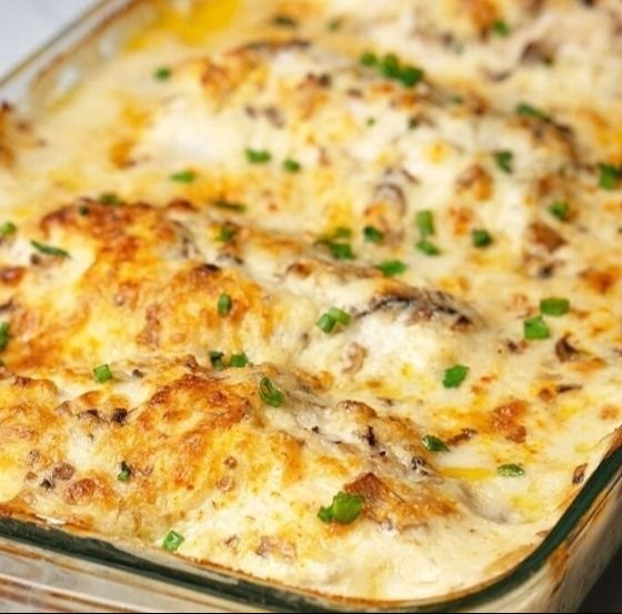Creamy Baked Chicken Breasts