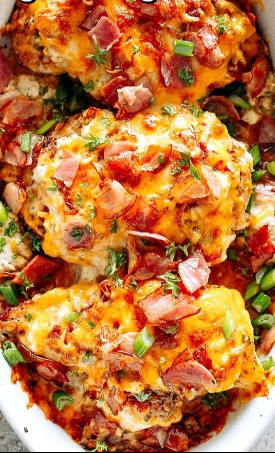 Baked Crack Chicken Breasts