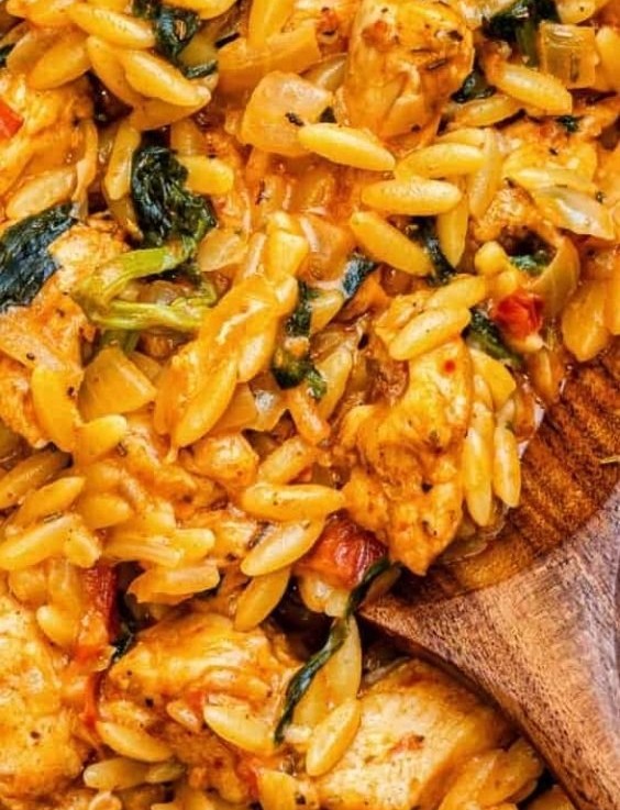 Cajun Chicken Orzo