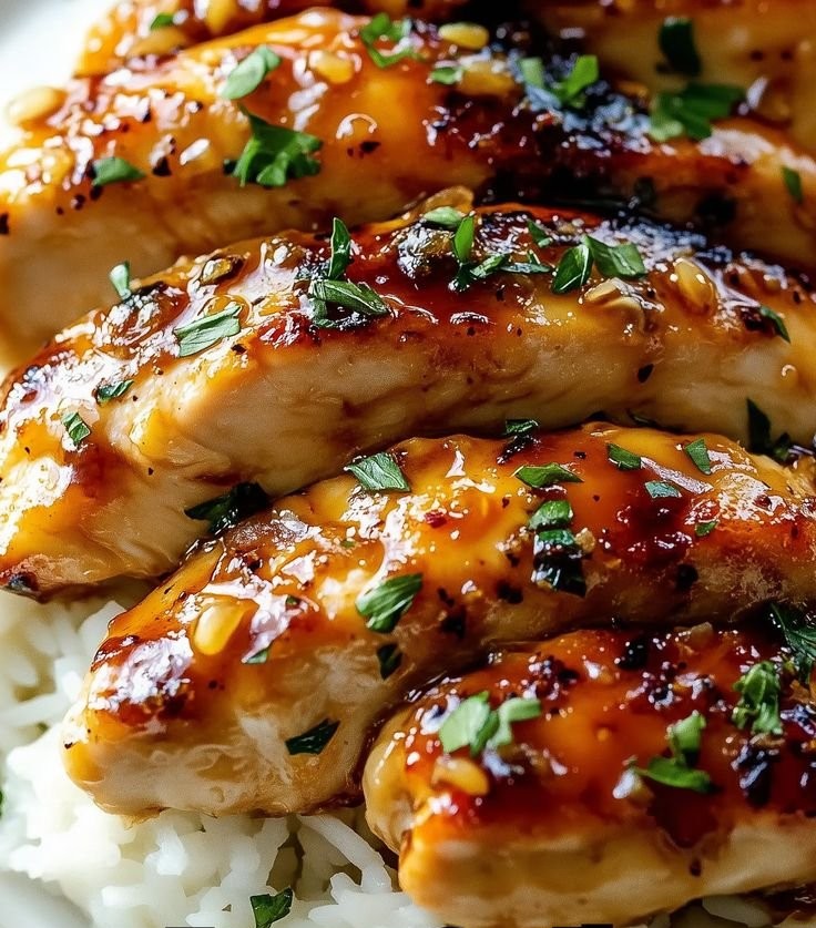 Honey Garlic Chicken Breasts