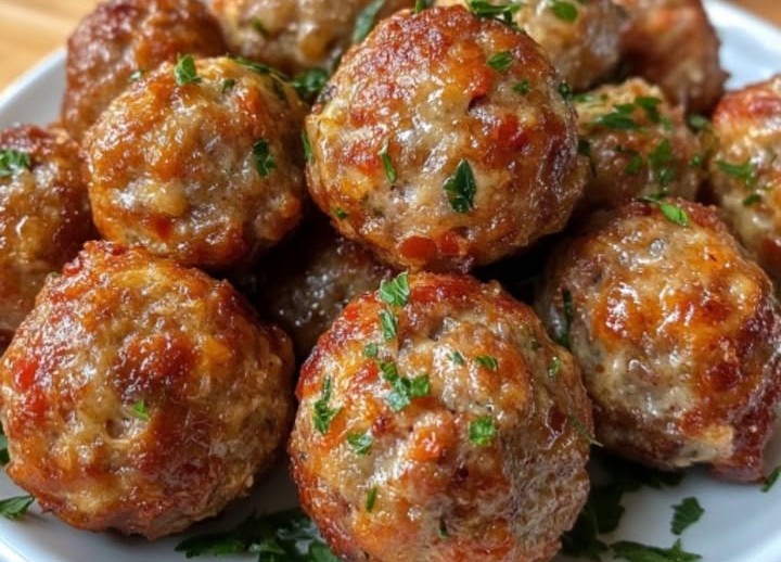 Rotel Cream Cheese Sausage Balls
